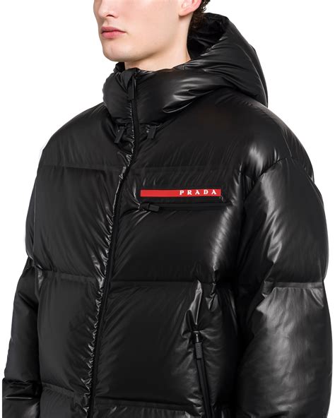 prada puffer jacket with fur hood|prada sleeveless puffer jacket.